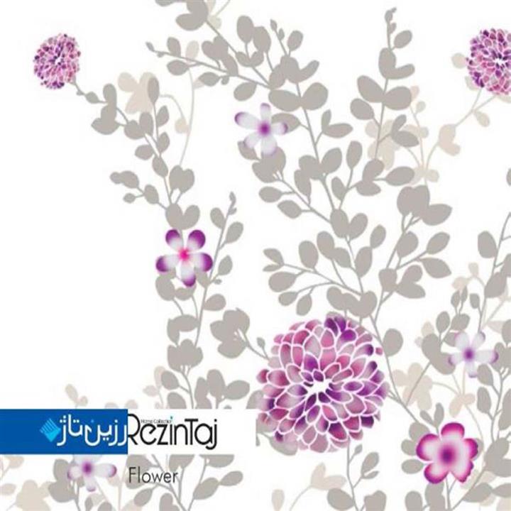 پرده حمام طرح  flower